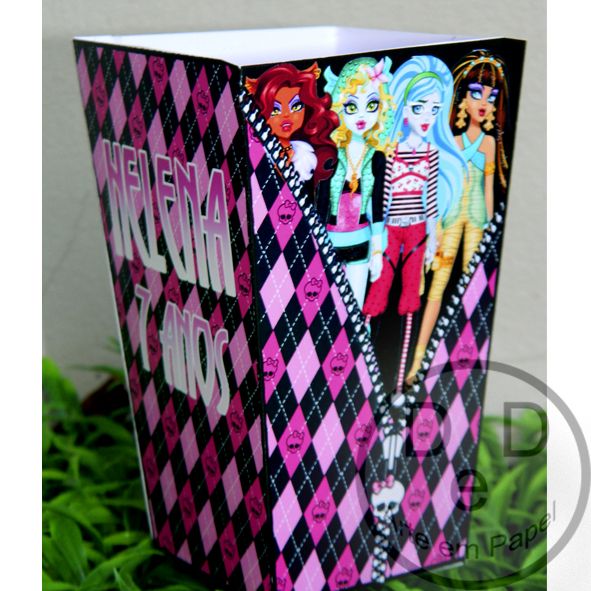 Monster High Caixa Pipoca